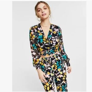 Bar iii size 3x multicolor floral 2 PC set